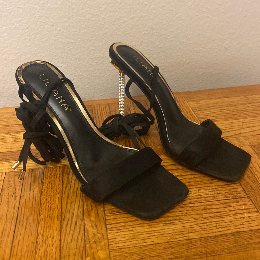 Lace wrap Stilettos